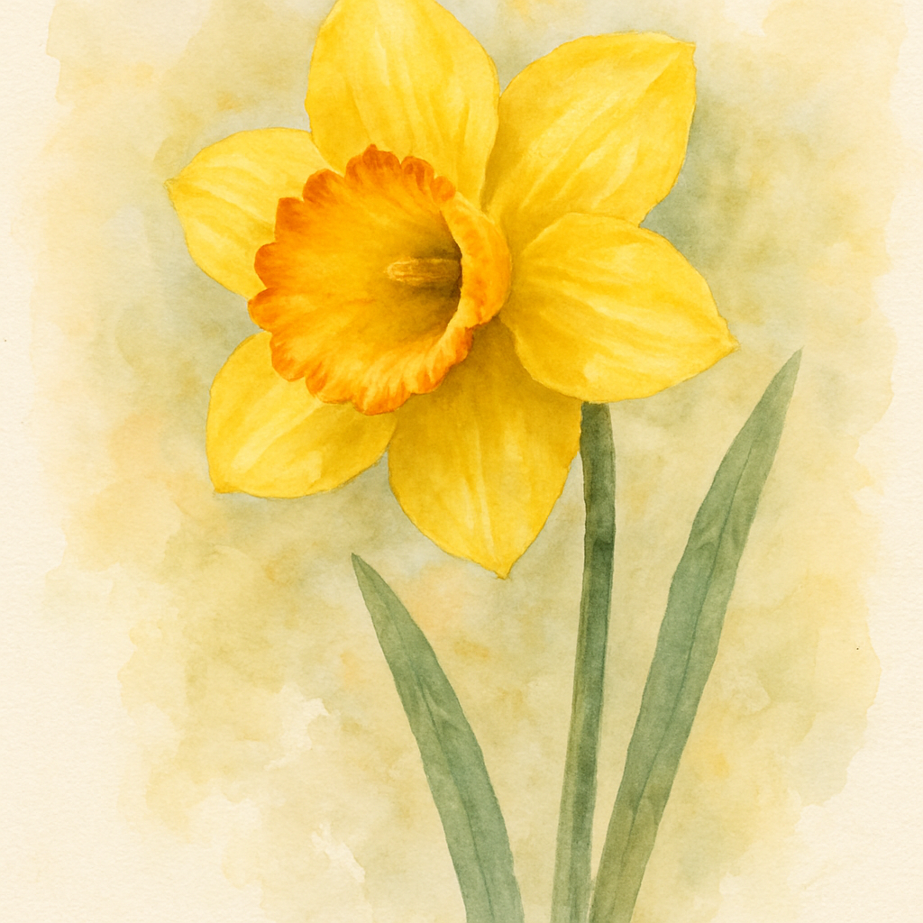 Narcissus 'Sunlit Chalice'