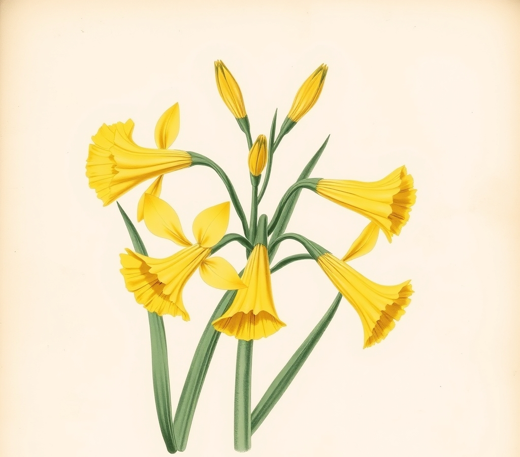 Narcissus Yellow Parrot