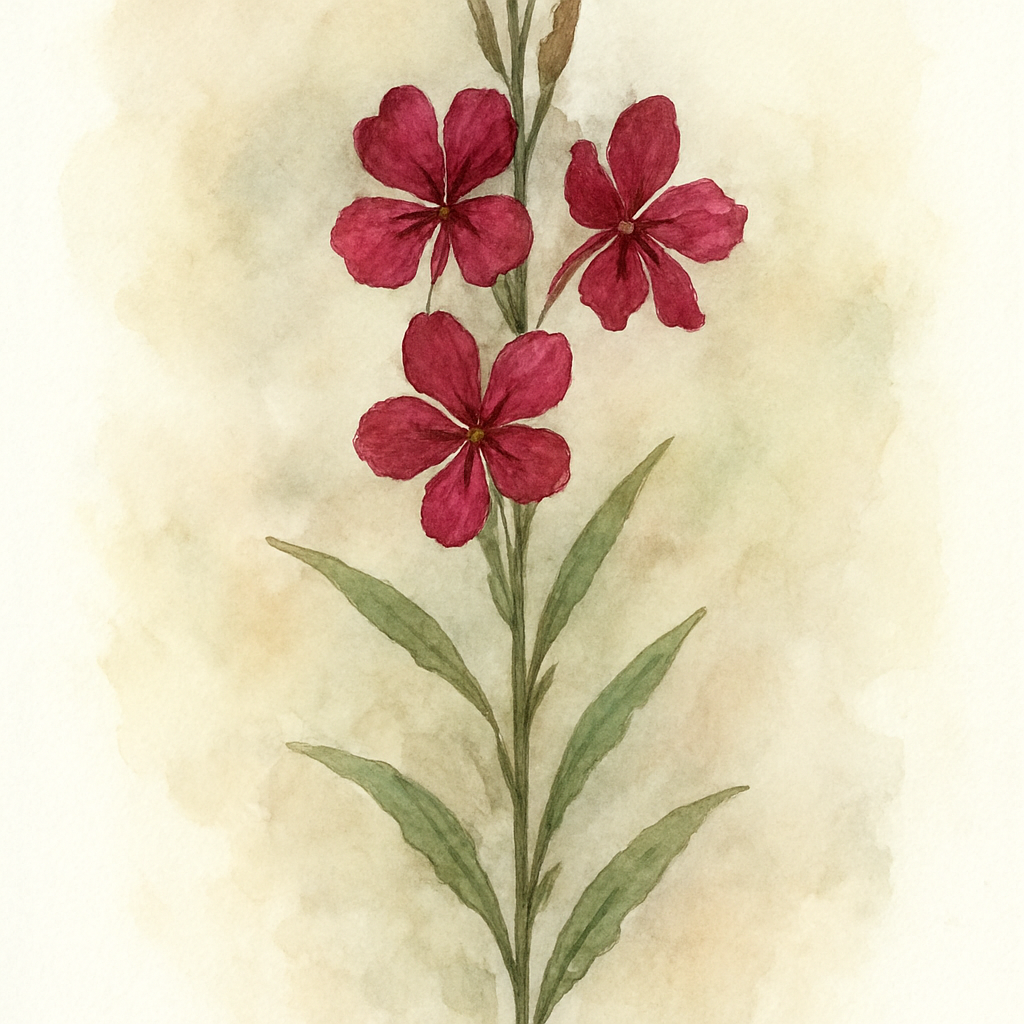 Oenothera lindheimeri 'Ruby Ruby'