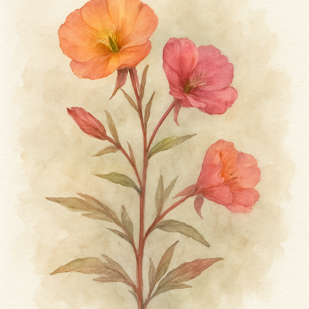 Oenothera versicolor 'Sunset Boulevard'