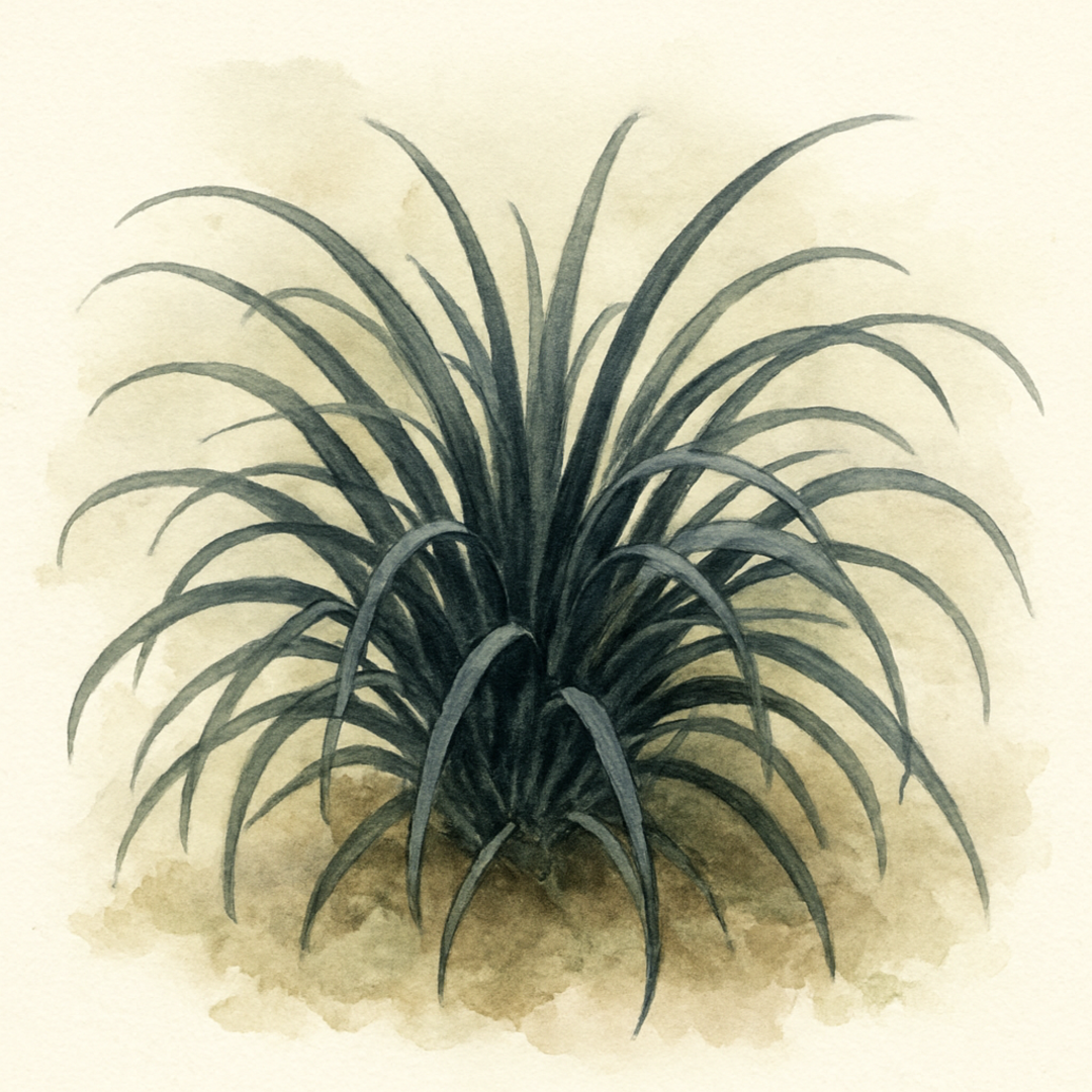 Ophiopogon planiscapus 'Black Dragon'