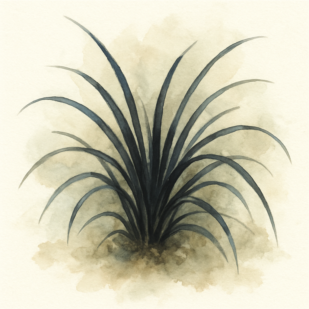 Ophiopogon planiscapus Niger Black Mondo Grass