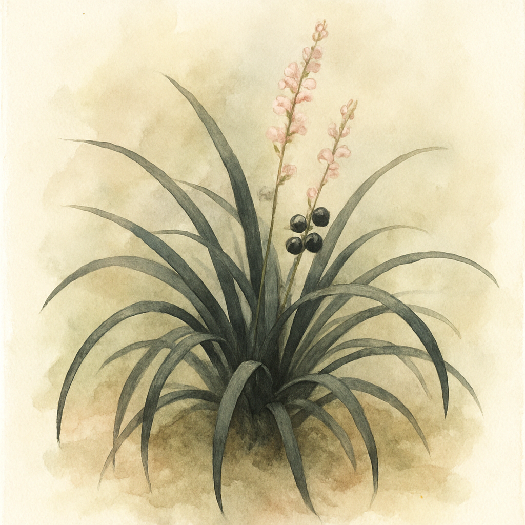Ophiopogon planiscapus 'Nigrescens'
