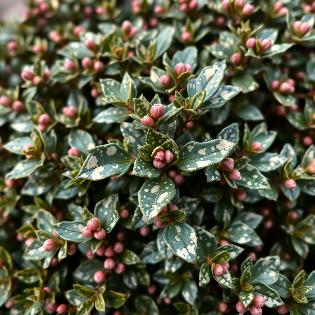 Osmanthus heterophyllus 'Goshiki'