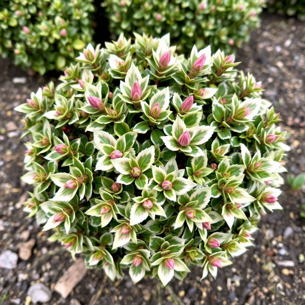 Osmanthus heterophyllus ‘Tricolor’