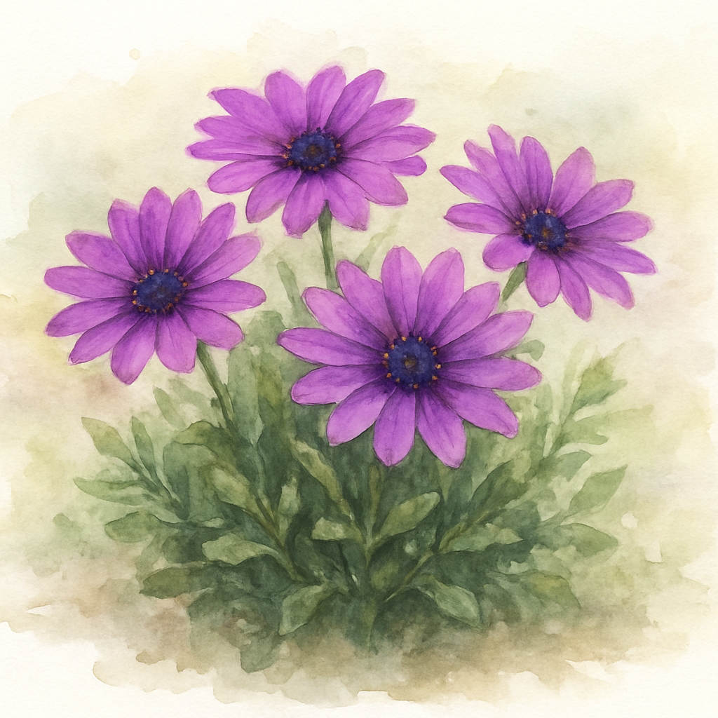 Osteospermum ‘Dalina Bright Purple’