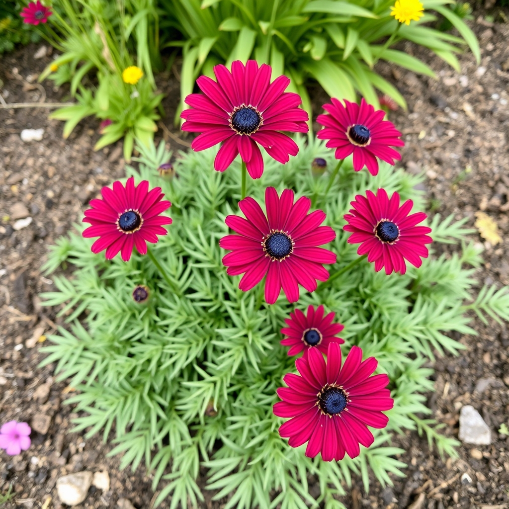 Osteospermum ‘Dalina Dark Red’