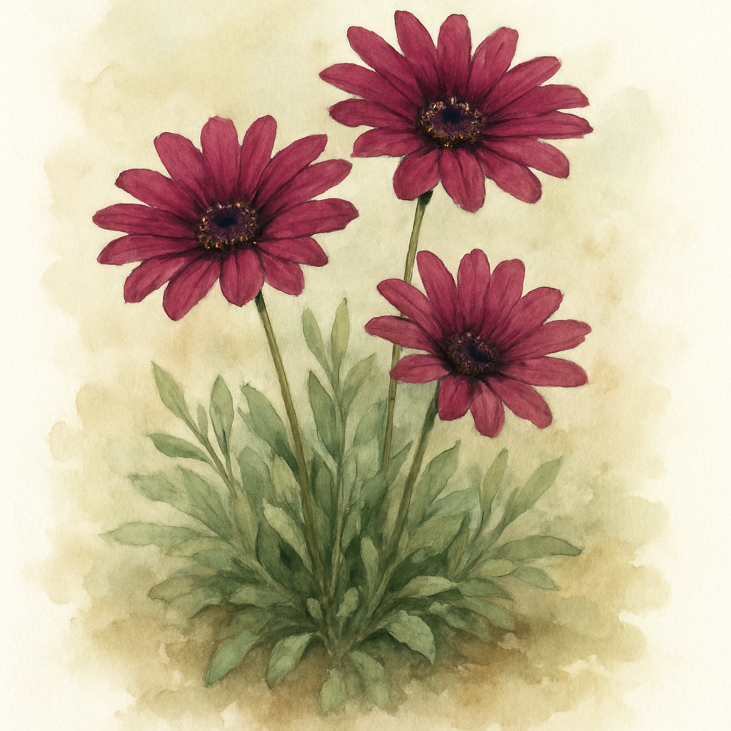 Osteospermum ‘Dalina Dark Red’