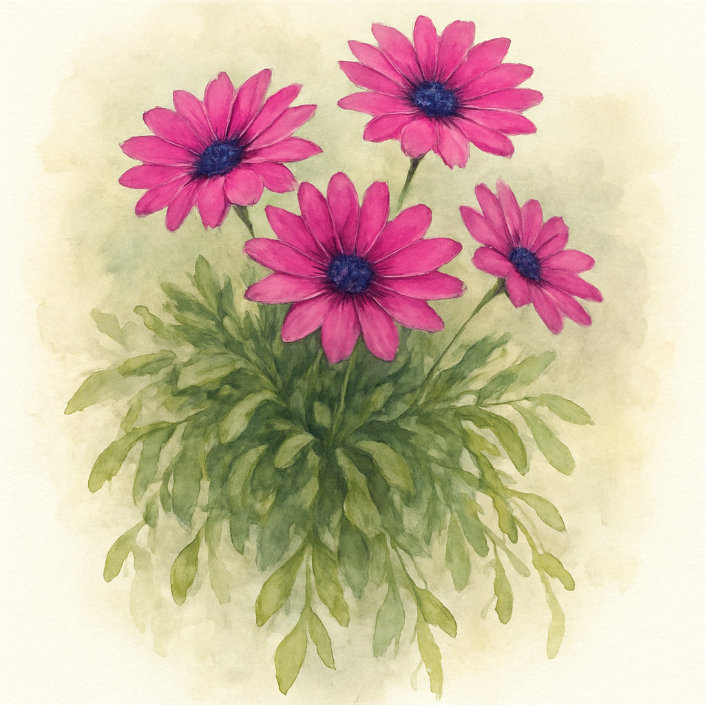 Osteospermum Fuchsia Basket Plants