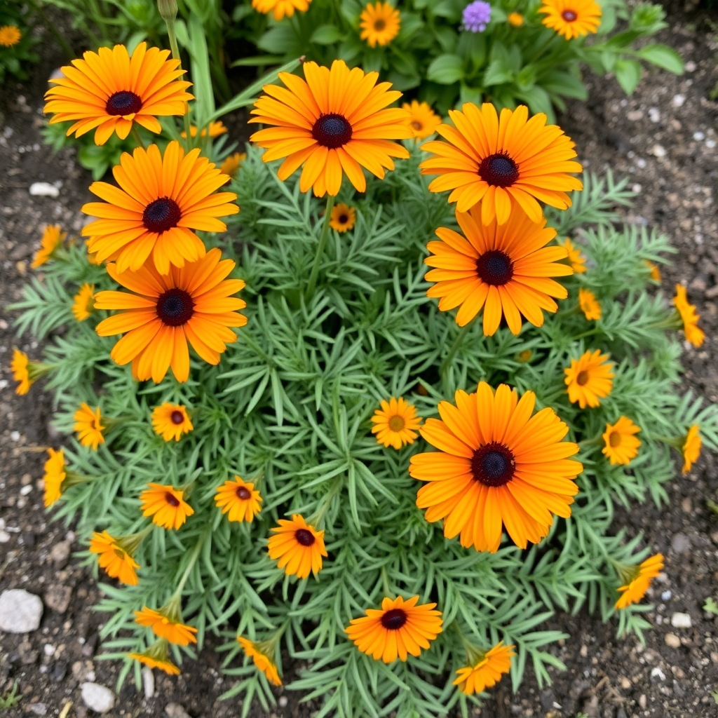 Osteospermum Orange Basket Plants