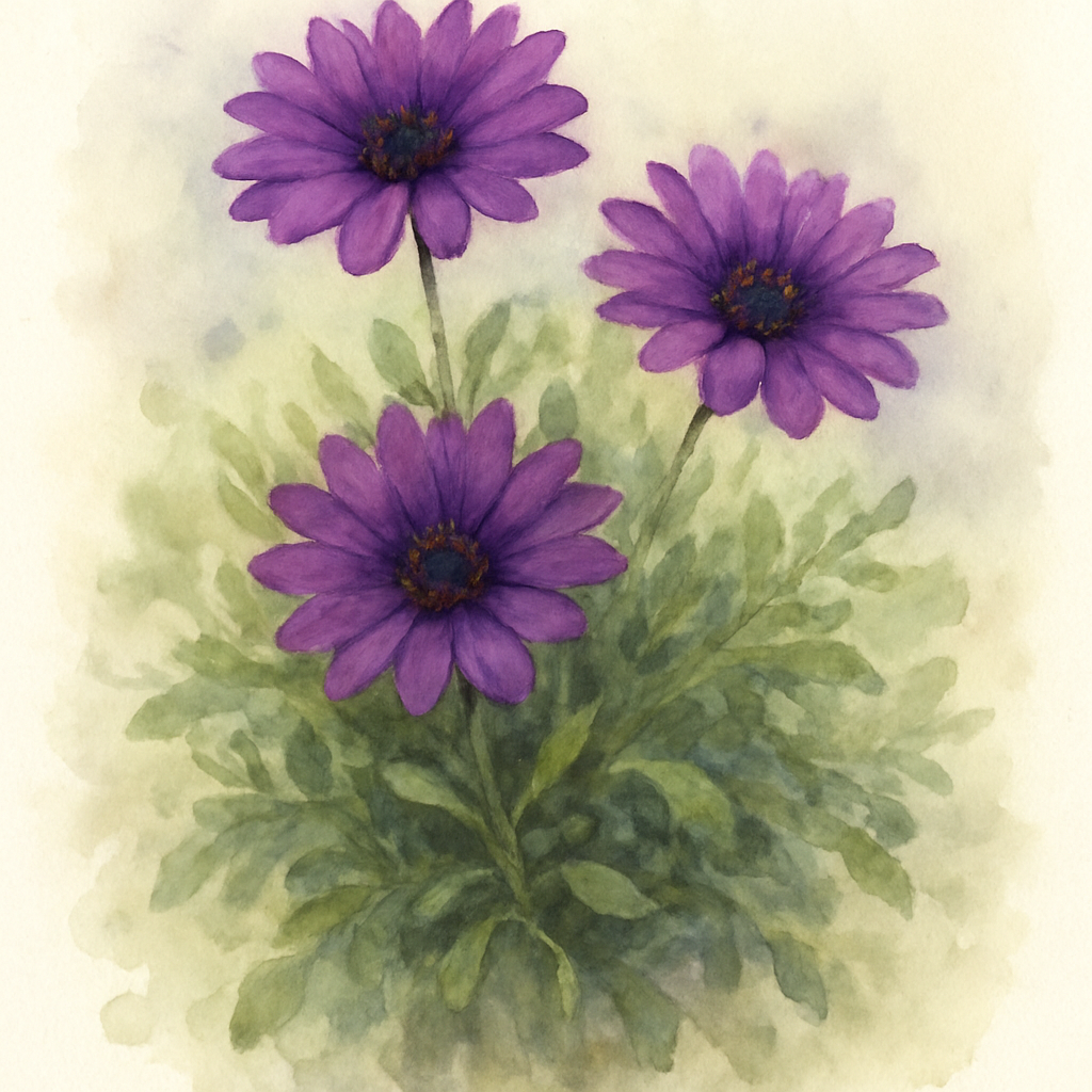 Osteospermum Purple Basket Plants