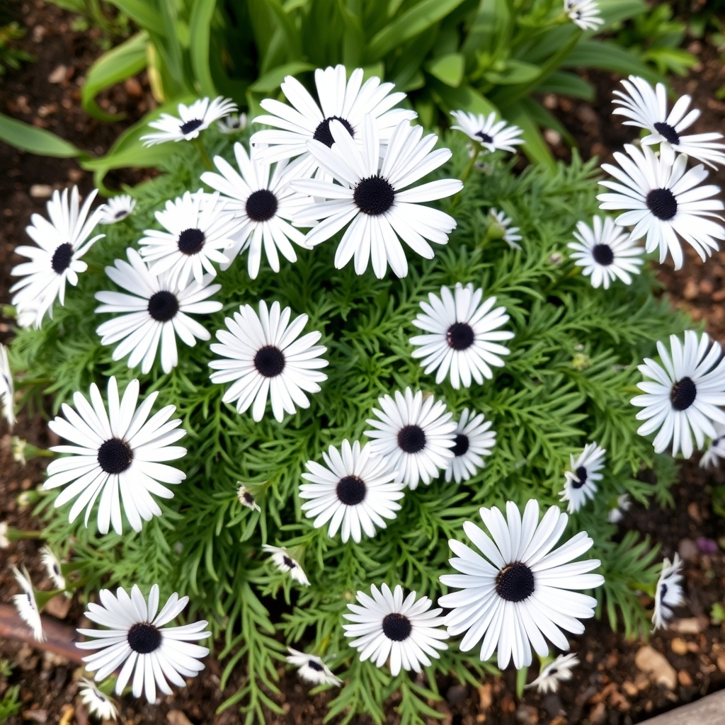 Osteospermum White Basket Plants