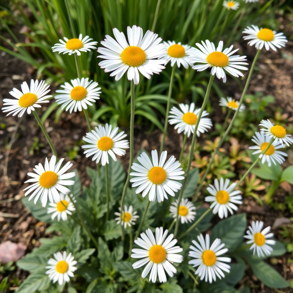 Ox-eye Daisy Wildflower
