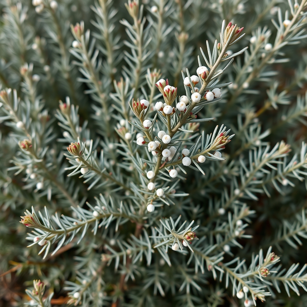 Ozothamnus rosmarinifolius Silver Jubilee