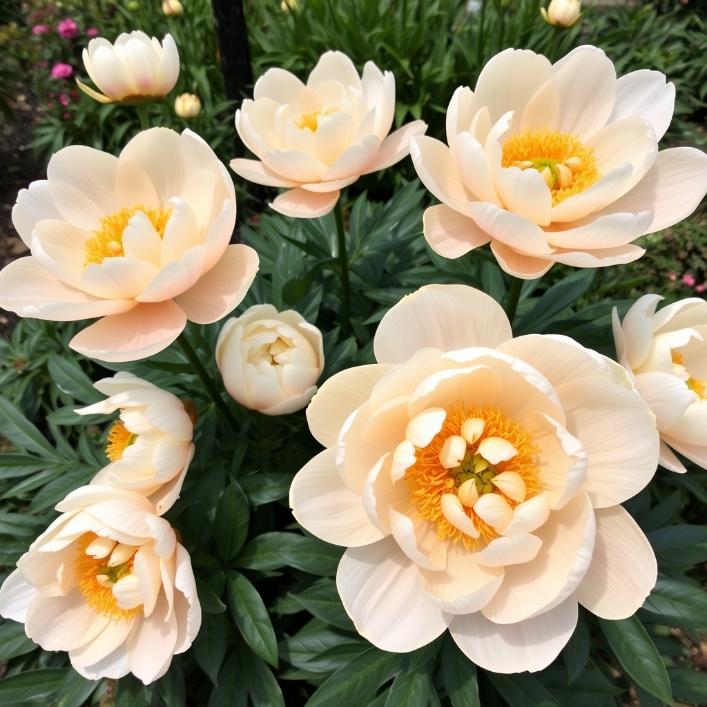 Paeonia ‘Peaches and Cream’