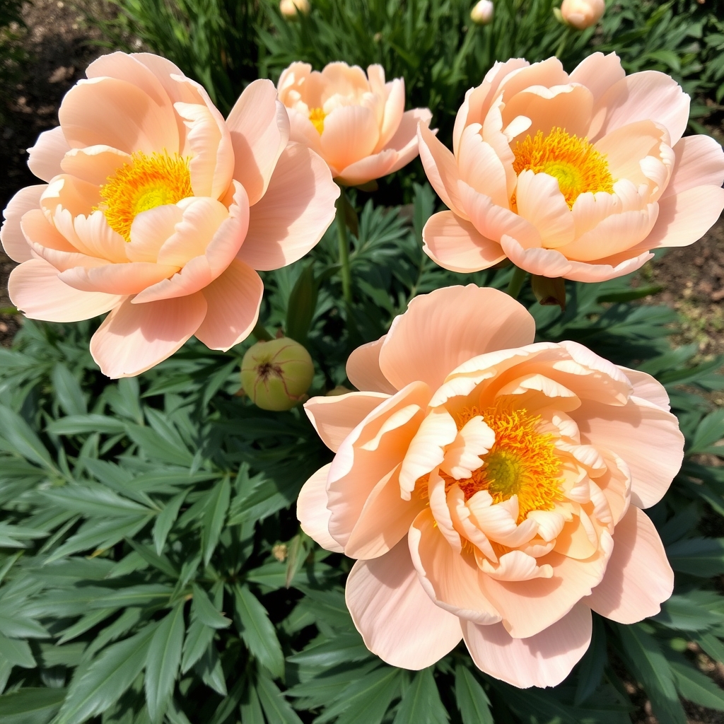 Paeonia 'Apricot Queen'