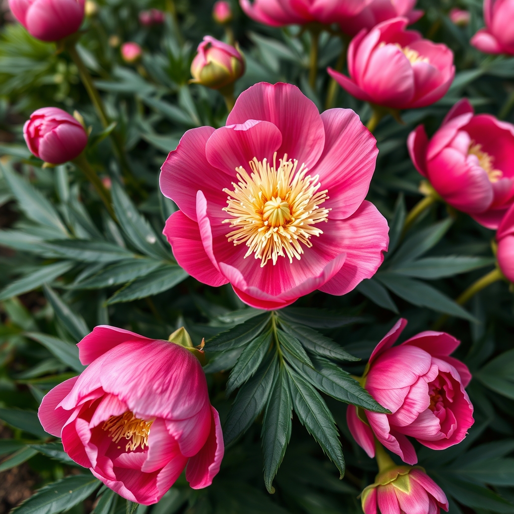 Peony Bowl of Beauty