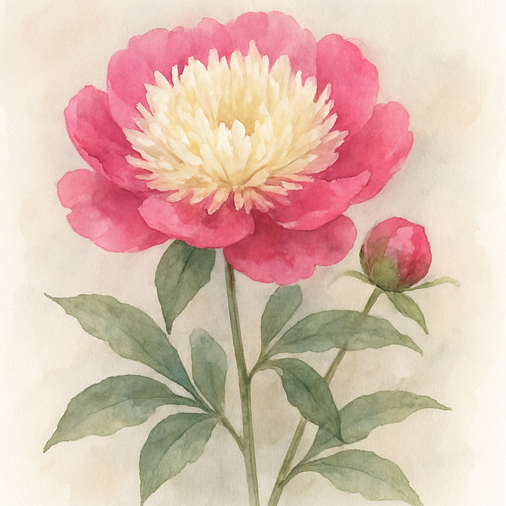 Peony Bowl of Beauty