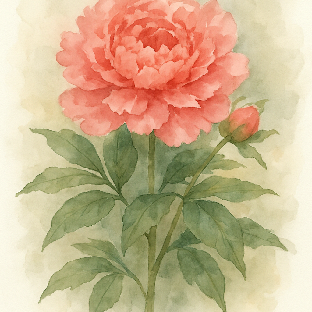 Paeonia 'Coral Magic'