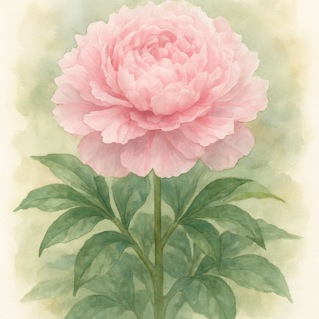Paeonia lactiflora 'Dinner Plate'