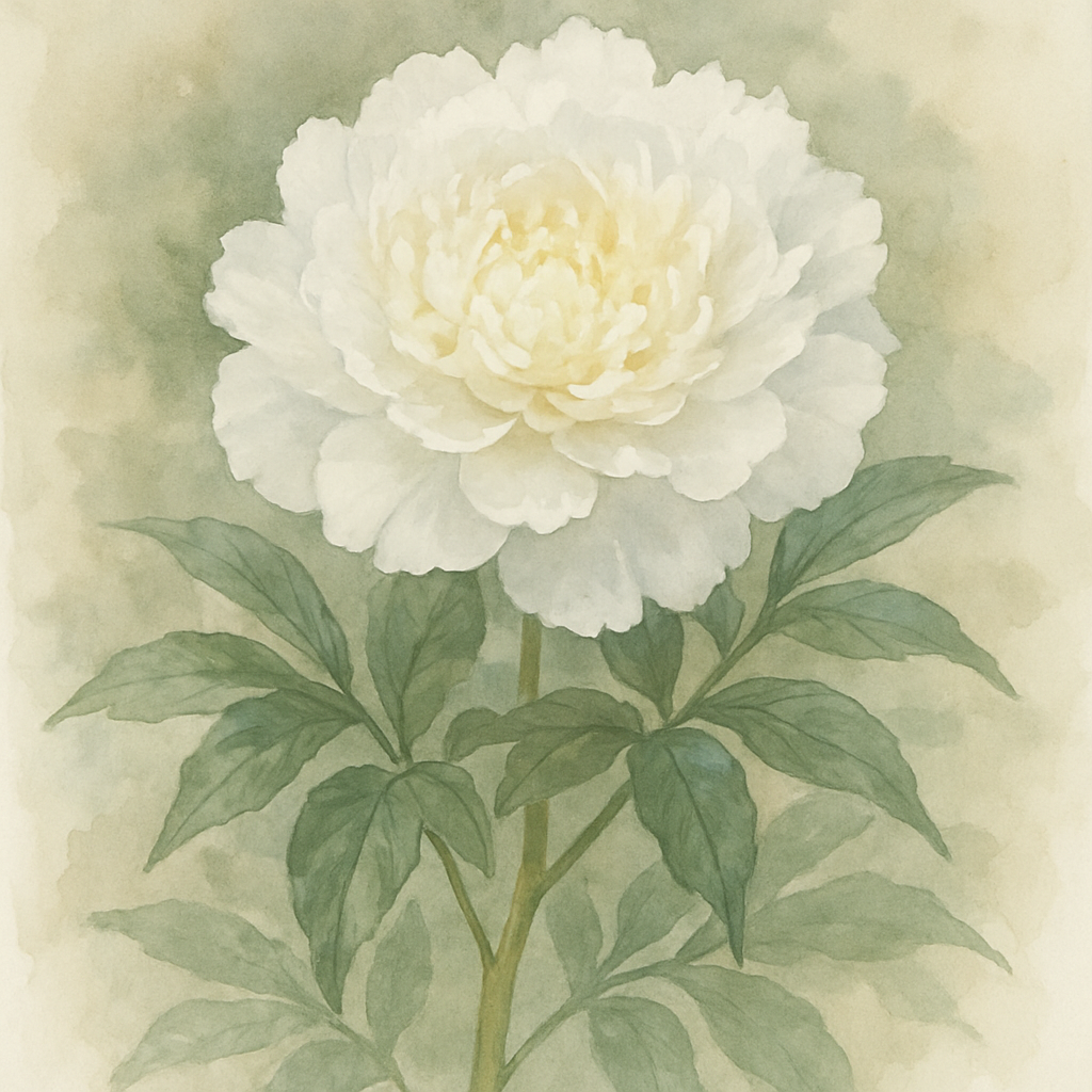 Peony Duchesse de Nemours