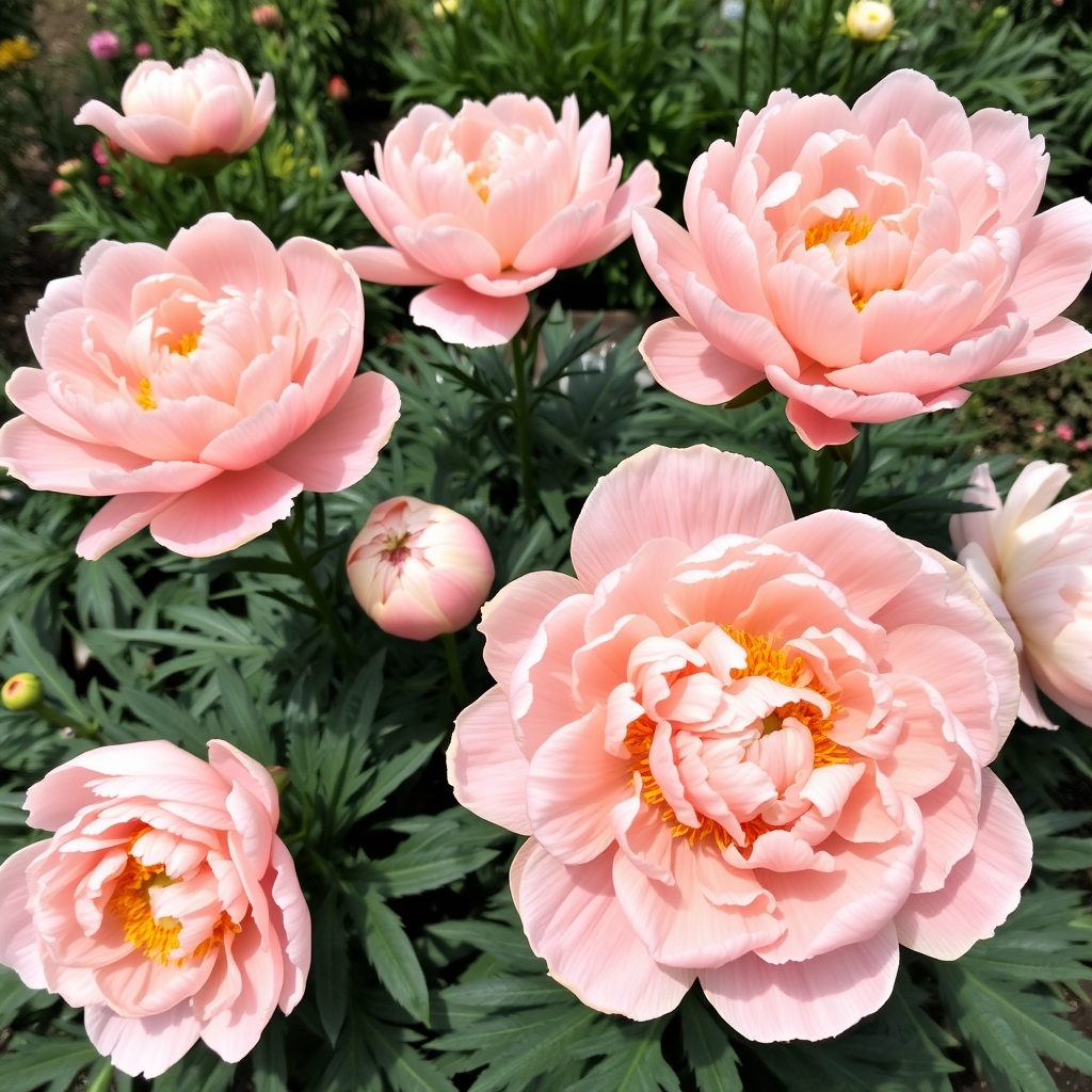 Peony Etched Salmon