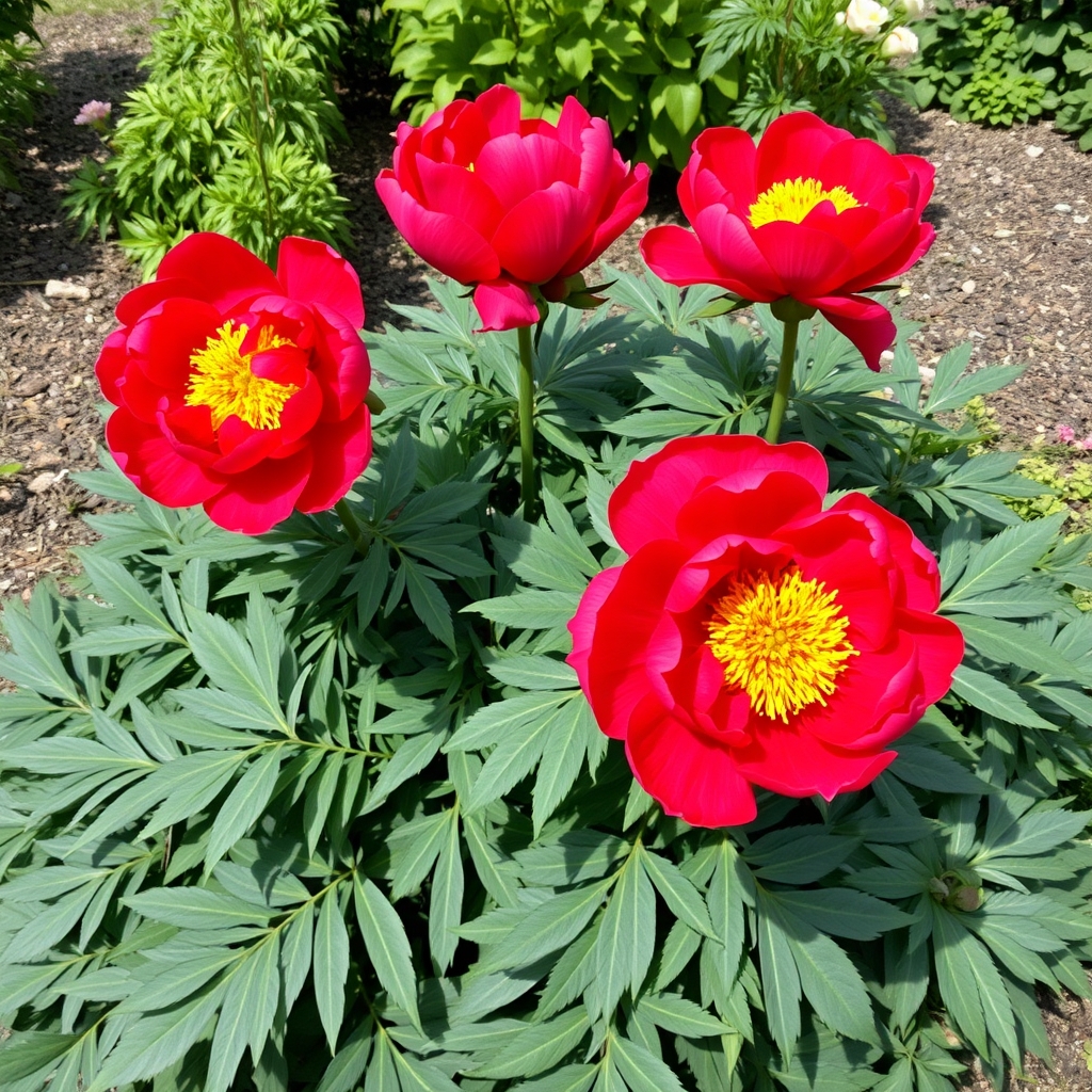 Paeonia Itoh Scarlet Heaven
