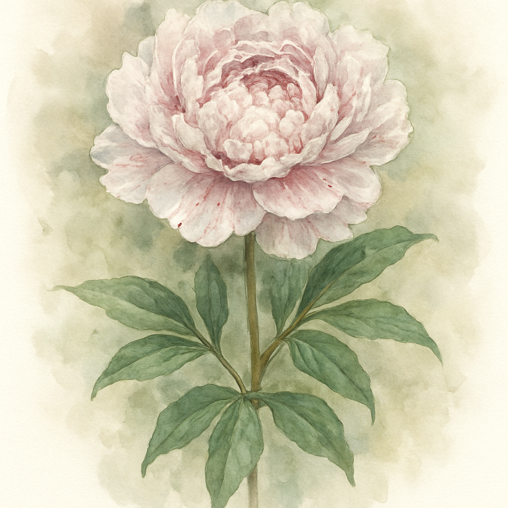 Paeonia lactiflora Auguste Dessert