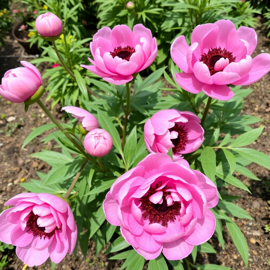 Paeonia lactiflora Felix Crousse