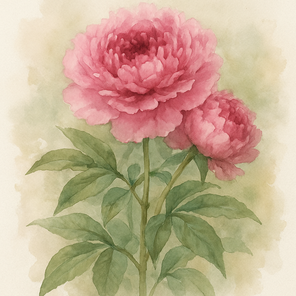 Paeonia lactiflora Felix Crousse