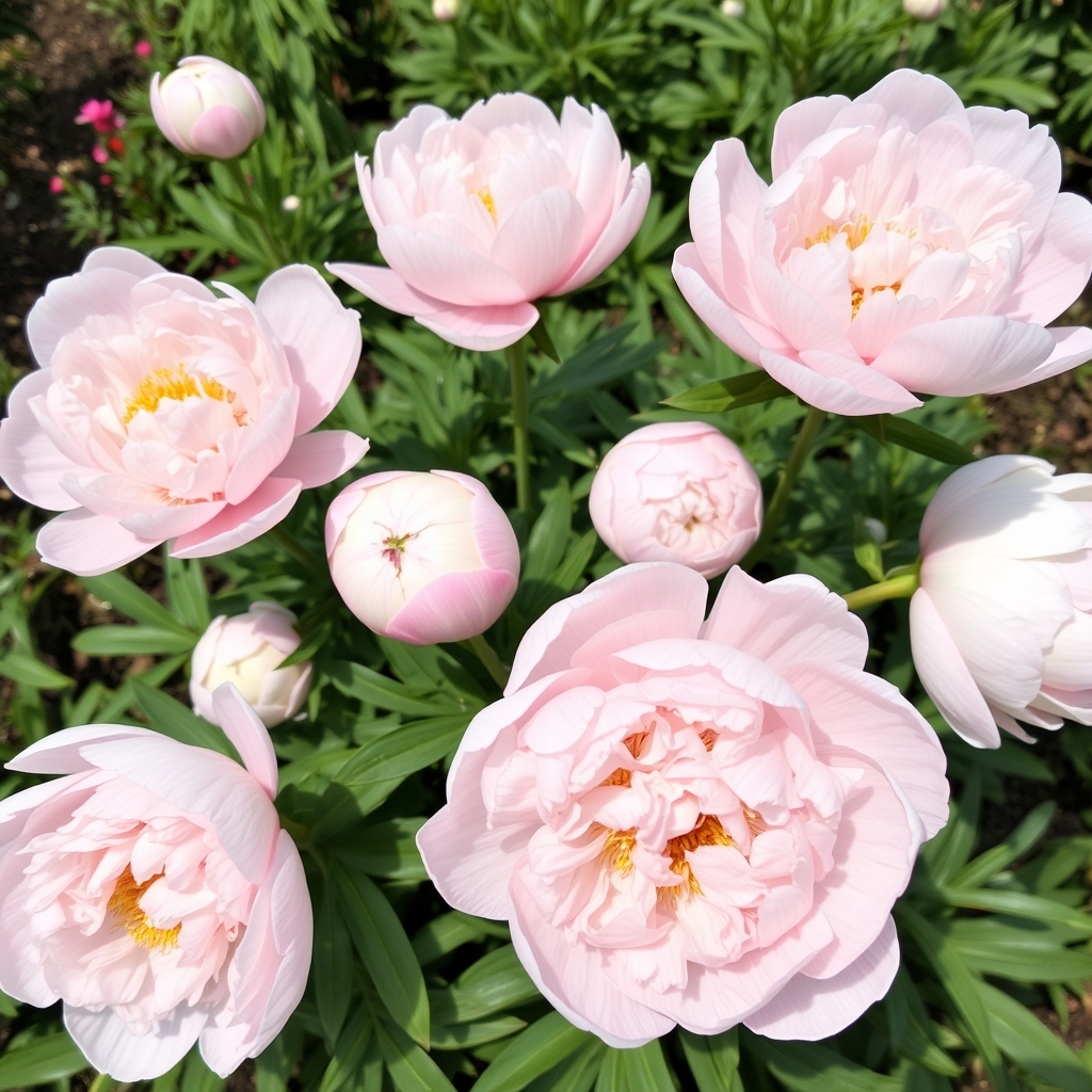Paeonia lactiflora Lady Alexandra Duff