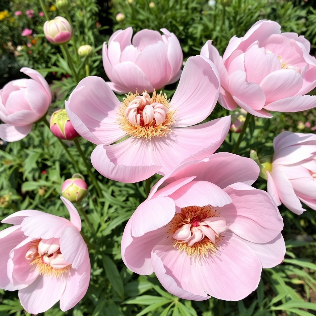 Paeonia lactiflora Monsieur Jules Elie
