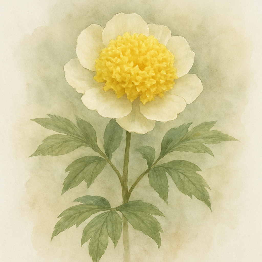Paeonia lactiflora Primevere