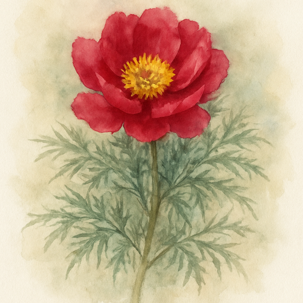 Paeonia 'Lady in Red'