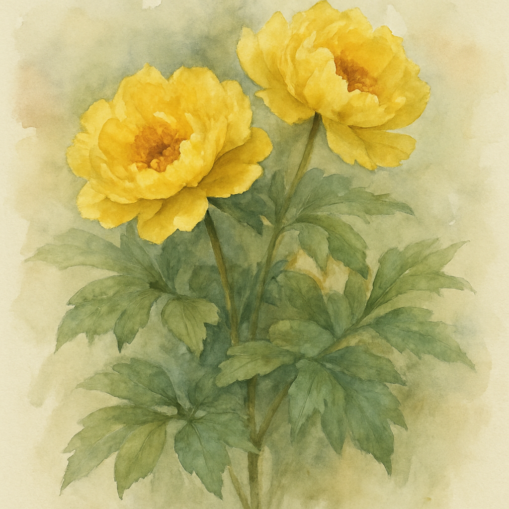 Paeonia lutea ludlowii