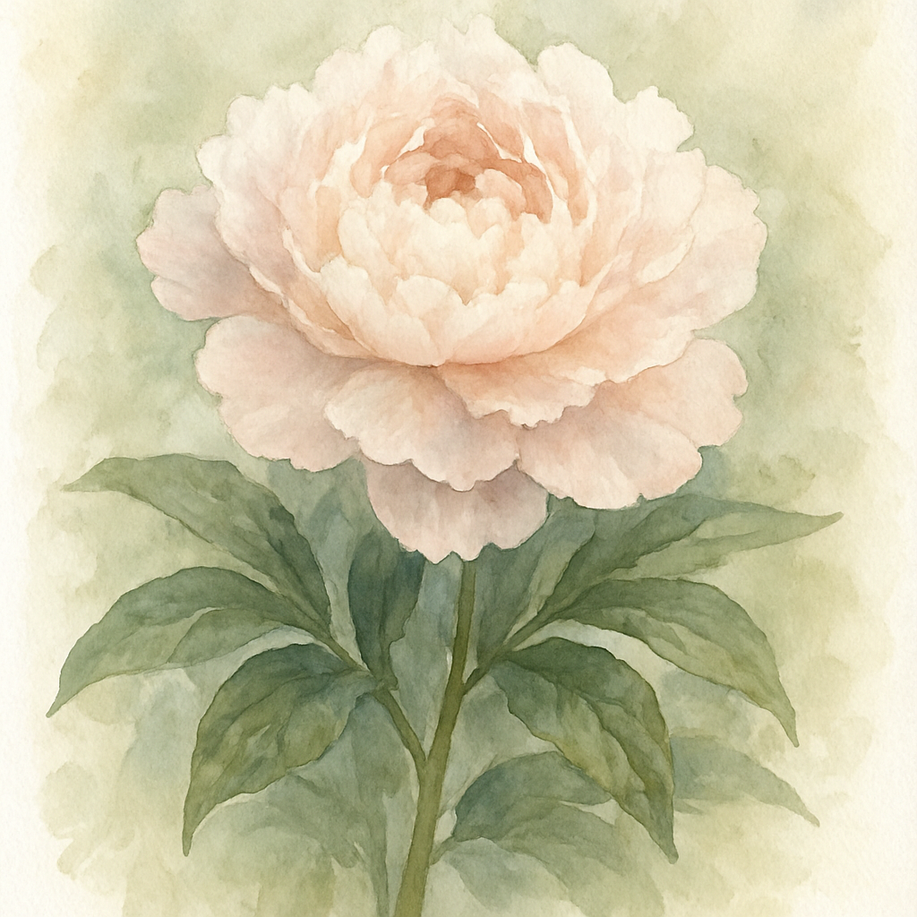 Paeonia 'Madame Claude Tain'