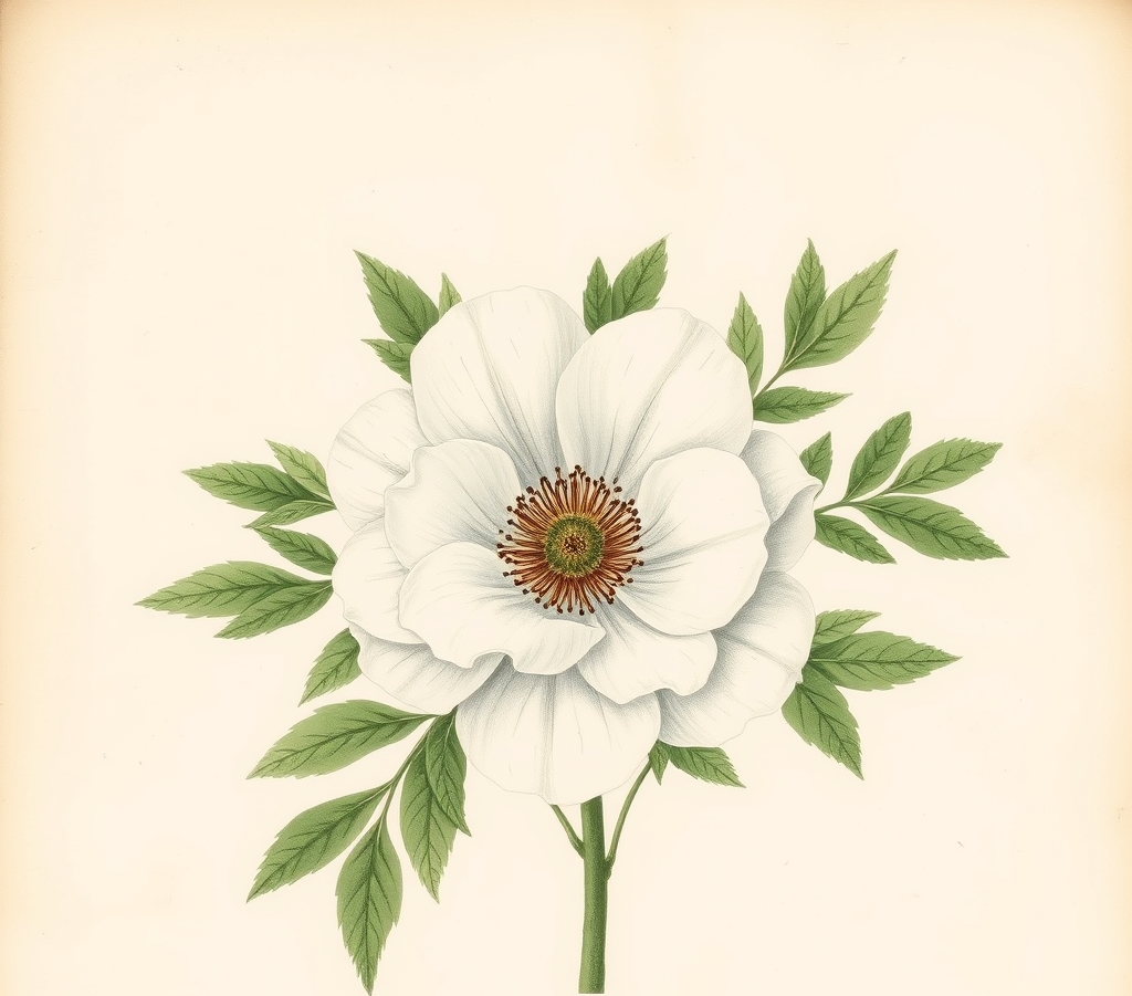 Paeonia 'Puffed Cotton'