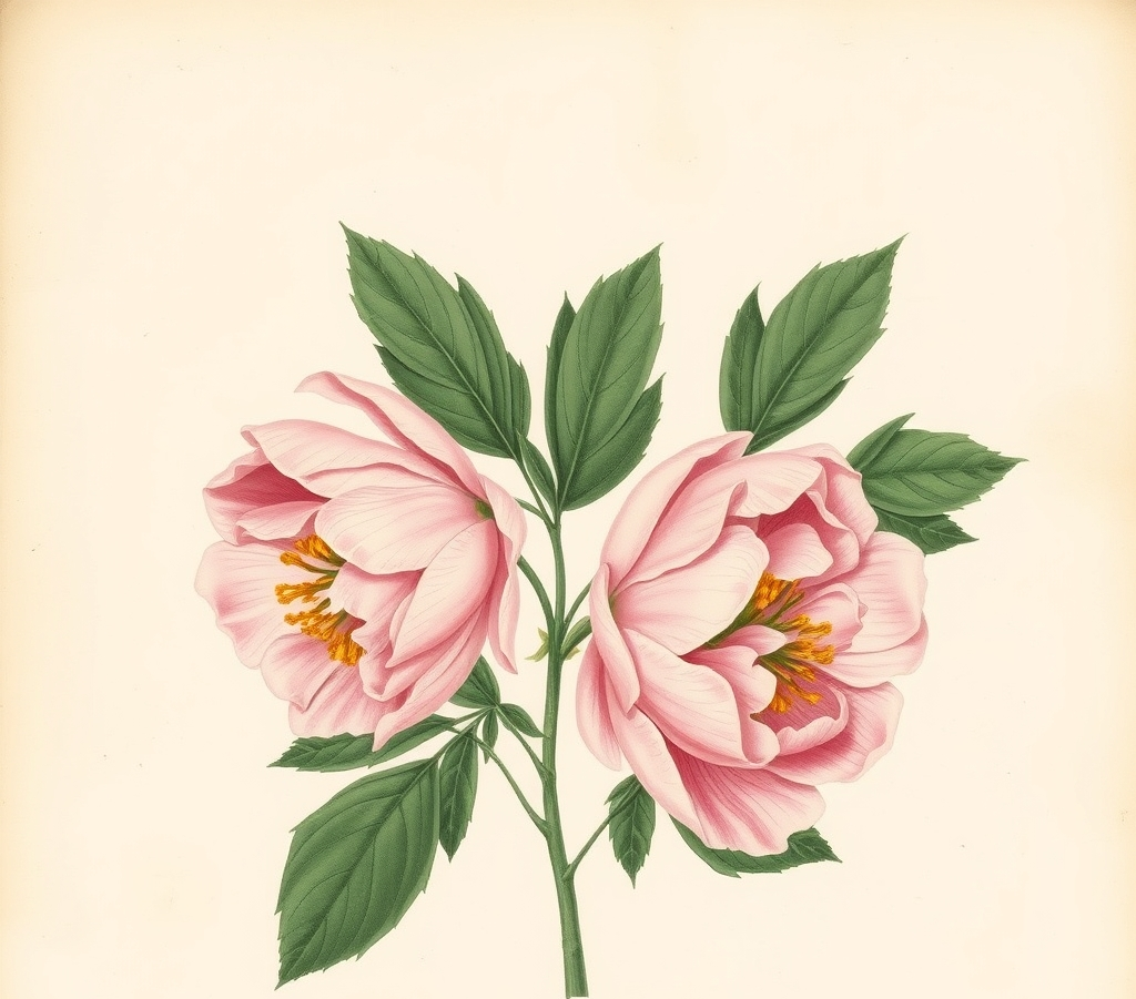 Paeonia rosea Felix Crousse