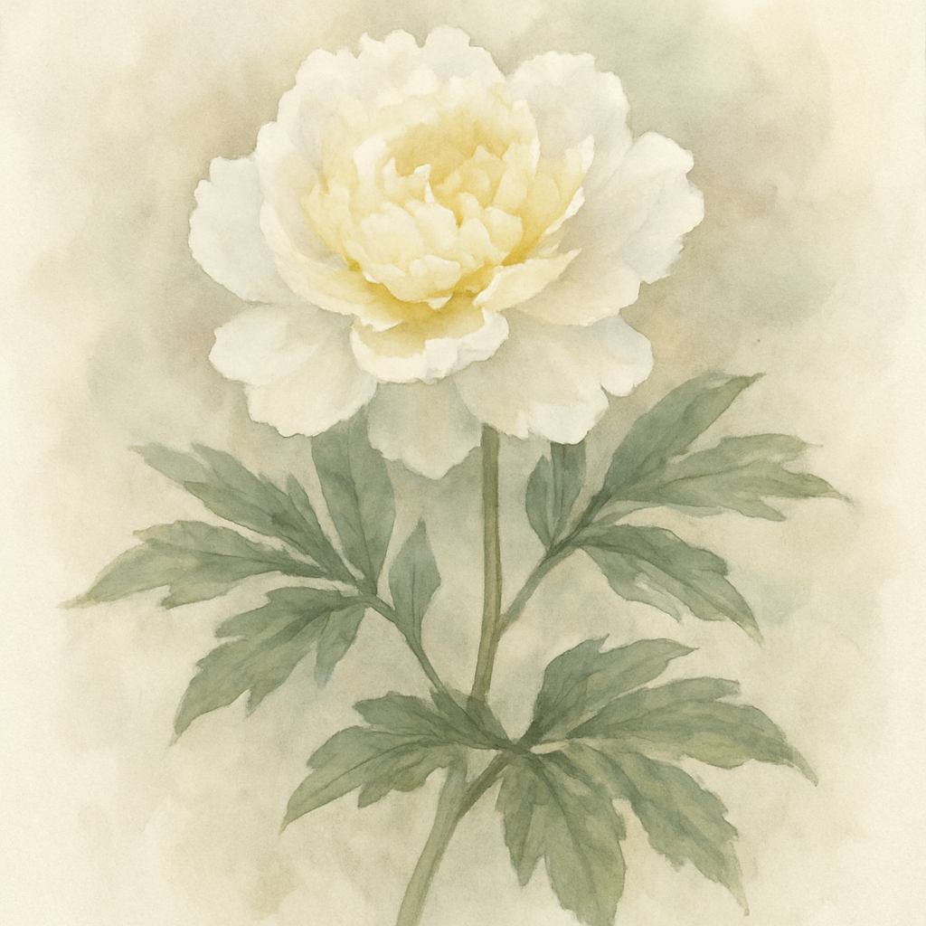 Paeonia 'Vanilla Schnapps'