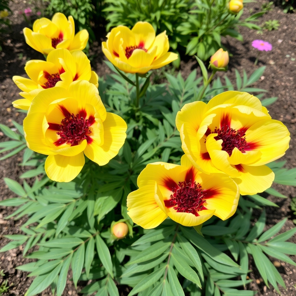 Paeonia 'Yellow Crown'