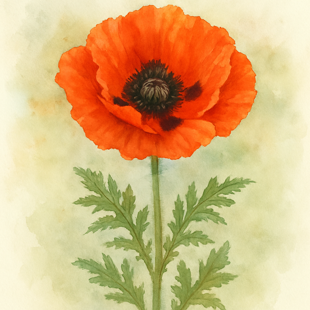 Papaver Orientale Hybr. ‘Prince of Orange’