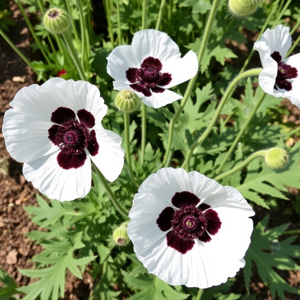 Papaver Orientale Hybr. ‘Royal Wedding’