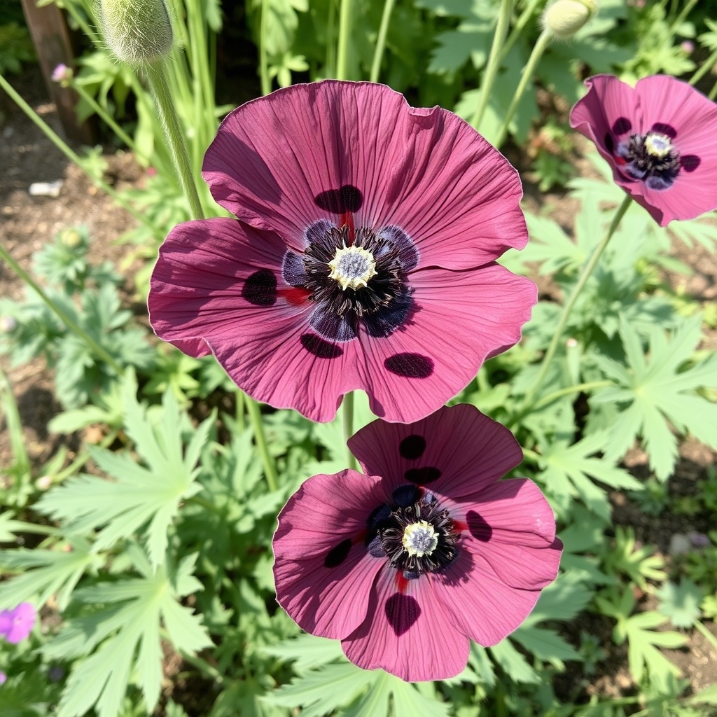 Oriental Poppy Pattys Plum