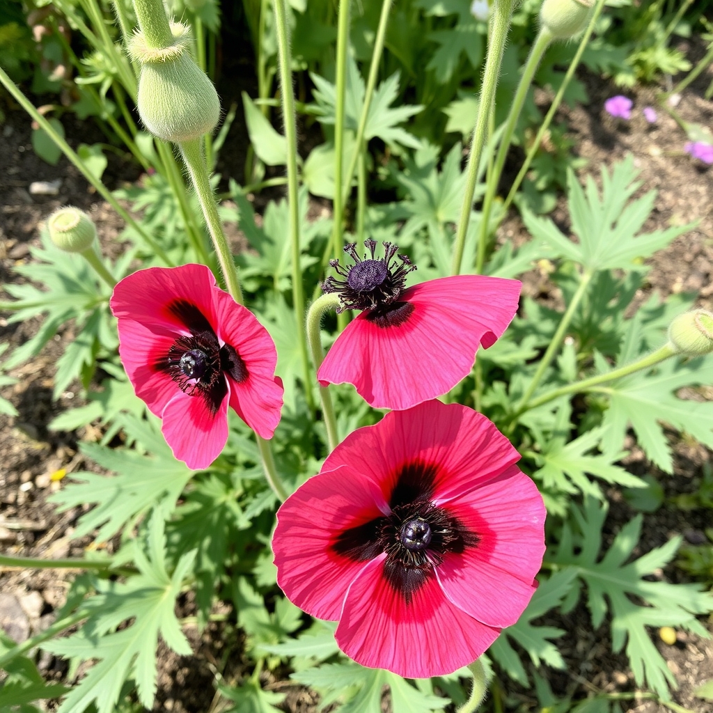Poppy 'Raspberry Queen' | Papaver orientale