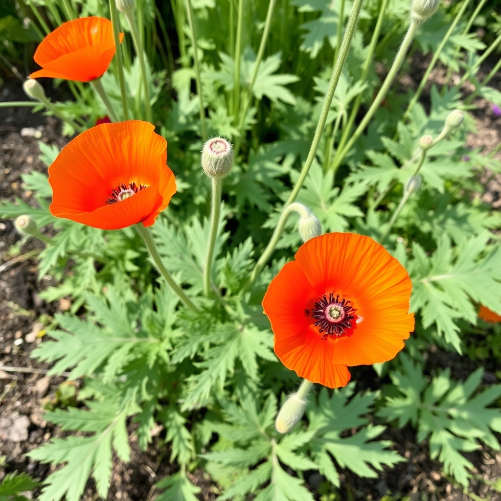 Papaver 'Red Rumble'