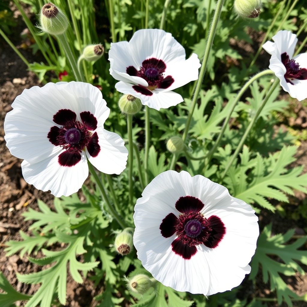 Papaver 'Royal Wedding'