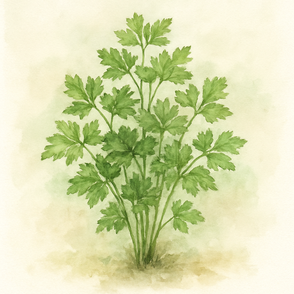Petroselinum crispum 'Italian Giant'
