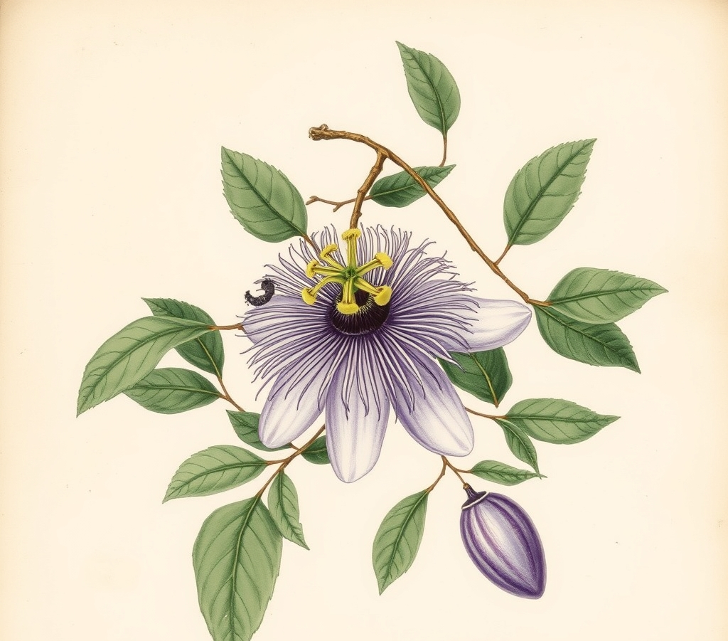 Passiflora 'Damsel's Delight'