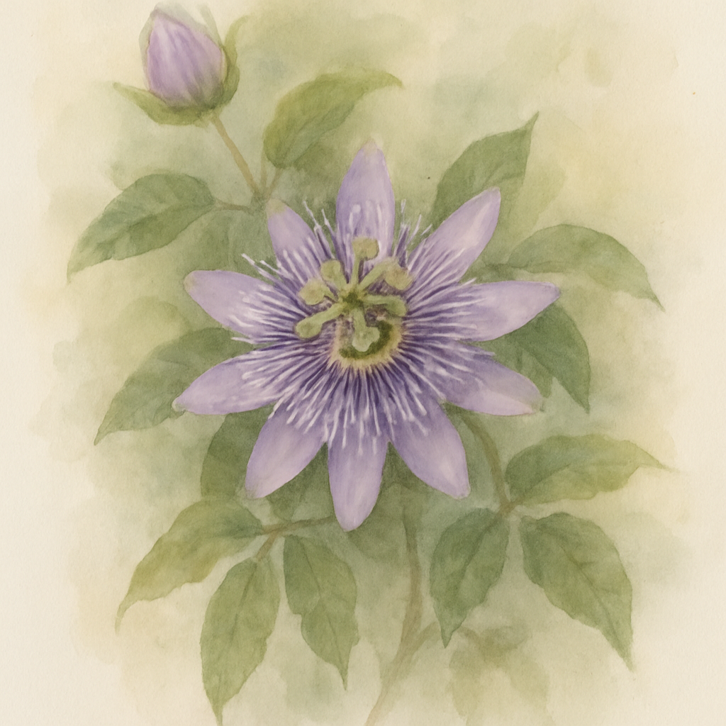 Passiflora 'Damsel's Delight'