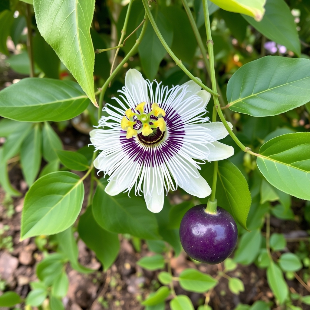 Passiflora edulis Purple Granadilla